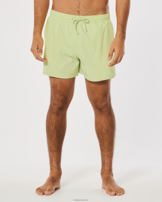 Bottoms Hollister Men Gilly Hicks Swim Trunks 5\\ 488201403 Lime